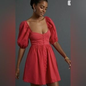 Anthropologie mini dress